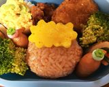 節分！鬼ちゃん弁当♪簡単キャラ弁当！作り方6写真