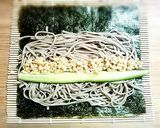 納豆そば巻き作り方3写真