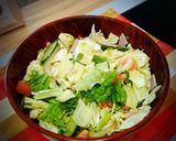グリーンサラダ作り方10写真