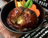 肉汁たっぷり★2種チーズinハンバーグ作り方1写真