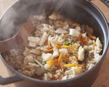 乾燥菊芋を一緒に炊き込む！菊芋ごはん作り方5写真