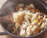 乾燥菊芋を一緒に炊き込む！菊芋ごはん作り方6写真