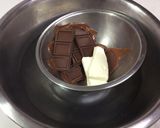 クリームチーズ レーズン 入り生チョコ作り方1写真