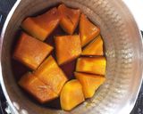簡単♪醤油と砂糖だけ！カボチャの煮物作り方4写真
