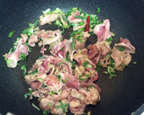 豚肉とタアサイの炒め物作り方5写真