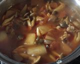 生姜でホットな海老と大根のトマト煮作り方8写真