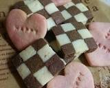 可愛い☆ココアチェッククッキー作り方7写真