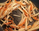 クセになる!大根とにんじんのたぬきんぴら作り方4写真
