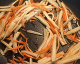 クセになる！大根とにんじんのたぬきんぴら作り方4写真