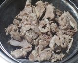 ご飯のお供⑤「すじ煮込み(すじこん)」作り方4写真