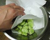 そら豆でフライビーンズ作り方2写真