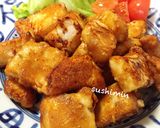 ★メカジキの揚げ焼き★唐揚げ風★作り方8写真