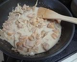 鶏肉と舞茸とブロッコリーのグラタン作り方5写真