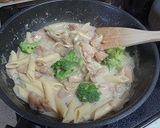 鶏肉と舞茸とブロッコリーのグラタン作り方6写真