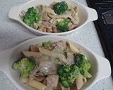 鶏肉と舞茸とブロッコリーのグラタン作り方7写真