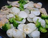 簡単！とろとろ蕪と鮭の生姜炒め作り方3写真