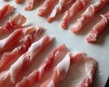 ♡特製ネギだれdeねじれ豚串♡作り方3写真