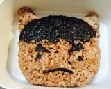 簡単！キャラ弁！鬼ちゃん。節分お弁当！作り方3写真