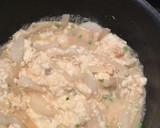 お豆腐と大根のふんわり卵とじ作り方4写真