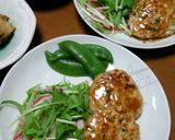味噌だれつくねハンバーグ♪作り方8写真