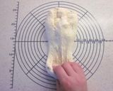 理想の食パン型で　ミルク食パン作り方3写真