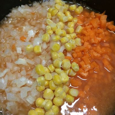 ケチャップライス1 炊飯器で♪我が家の簡単ケチャップライス by ちぃ〜さん