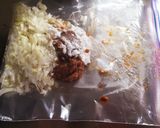 冷凍保存:ひき肉編。味噌味とマヨネーズ作り方2写真