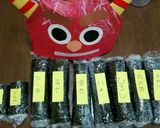 すぐできる!!簡単ラップで恵方巻作り方9写真
