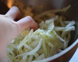 ネバシャキ！白菜と長芋の浅漬け風サラダ作り方1写真