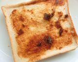 ピーマン×なんば味噌の和トースト作り方2写真