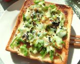ピーマン×なんば味噌の和トースト作り方6写真