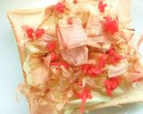 紅生姜ピリリ✯キャベ軸×玉葱　和トースト作り方3写真