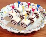 スライス生チョコで☆簡単チョコロールパン作り方6写真