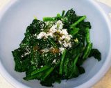 韓国料理やさんのナムル～ほうれん草～作り方6写真