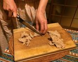 畑のお肉を使ったクーブイリチー作り方1写真