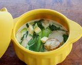 レンジで☆ほたてと里芋のミルク味噌スープ作り方4写真