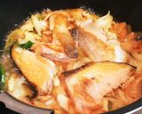 たっぷり野菜を摂取！鮭の甘酢あんかけ作り方4写真