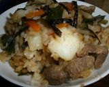 ポテト入り焼肉ご飯作り方6写真