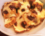 カレーリメイク！厚揚げのカレーチーズ焼き作り方3写真