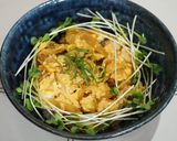 フライパンで親子丼作るぞ♪作り方5写真