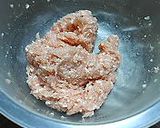 鶏つくねのヘルシーあんかけ作り方1写真
