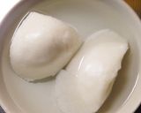 もちもち、カリカリお餅ピッザ作り方2写真