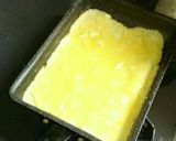 魚肉ソーセージ★クルクル渦巻きの玉子焼き作り方6写真
