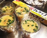 簡単！満腹！！冷凍たこ焼き入り茶碗蒸し♪作り方7写真