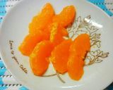 ＊みかんのお吸い物＊作り方1写真