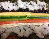 お好み具材でマキマキ♪♪ 簡単巻き寿司作り方5写真