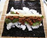 こども大好き☆恵方巻☆タコライス風作り方3写真