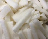 簡単！大根酢漬けの常備菜作り方1写真