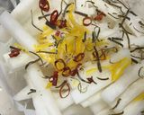 簡単！大根酢漬けの常備菜作り方4写真
