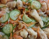 箸休め♪鶏肉の南蛮漬け~作り方3写真